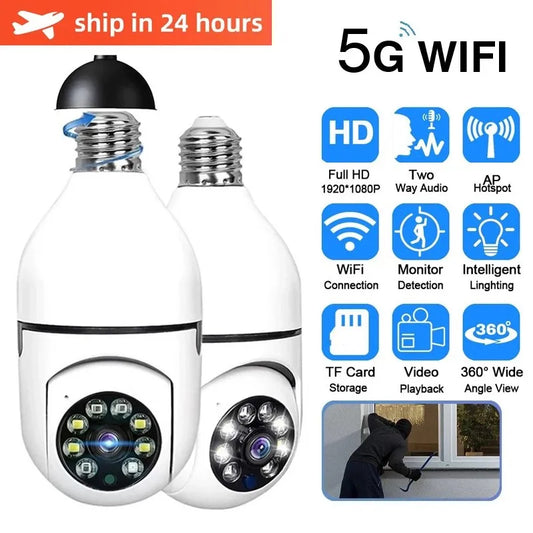 GuardianEye Smart Security Bulb Cam